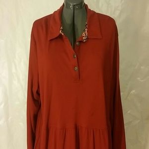 Long Sleeve Knit Dress